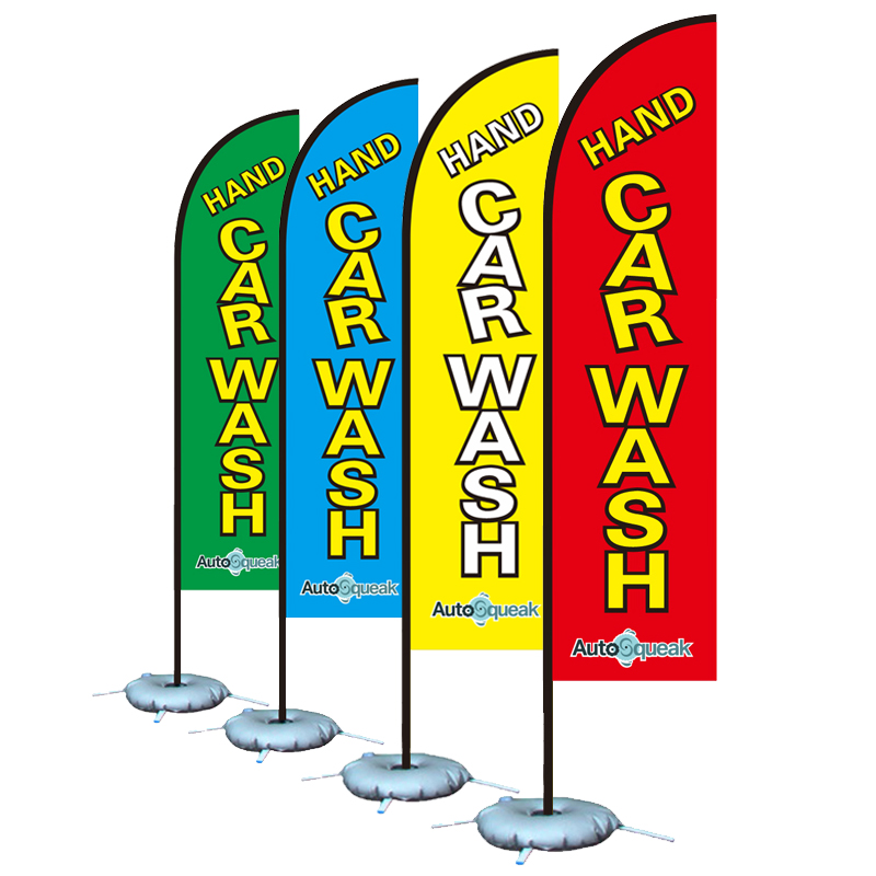 Car wash flag