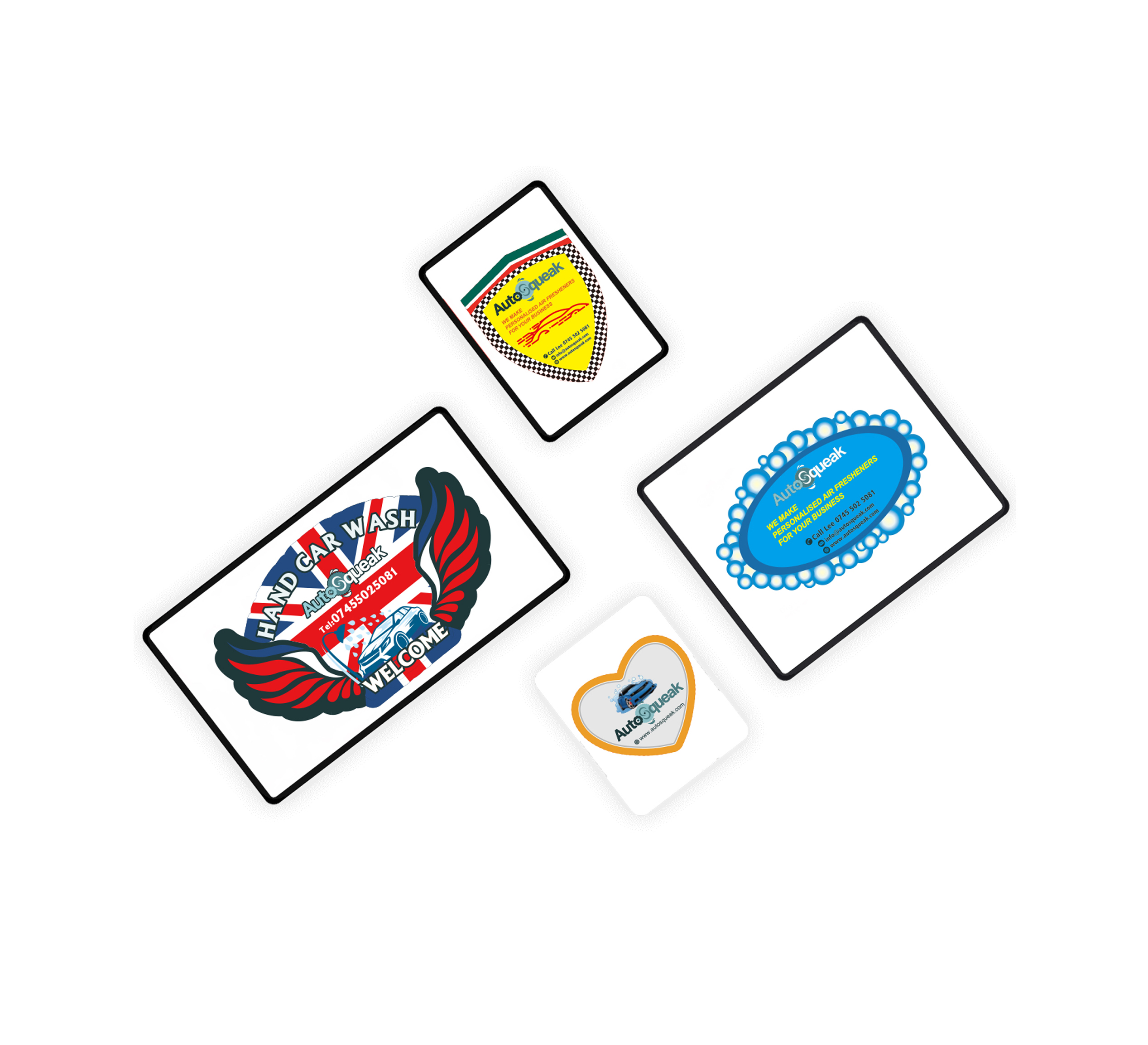 Personalise Air fresheners